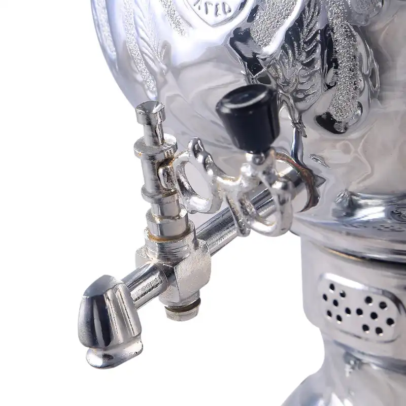 سماور گازسوز رویال مدل مهسان ظرفیت ۸ لیتر