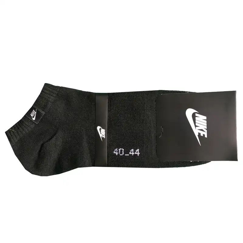 جوراب ورزشی مردانه مدل مچی نخی کد 401930NK رنگ مشکی