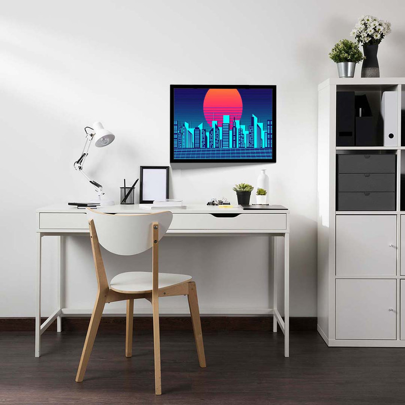 تابلو مدل retro city کد F-15023