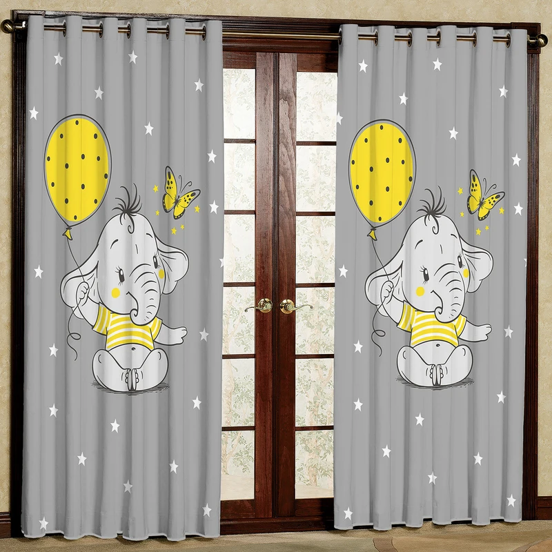  پرده مدل مخمل پانچی کد 4775 سایز 140x280 سانتی متر