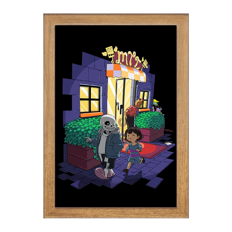 تابلو خندالو مدل بازی آندرتیل (Undertale) کد 31739