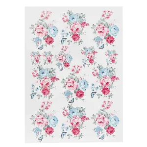 برچسب ترنسفر مدل گل کد 17