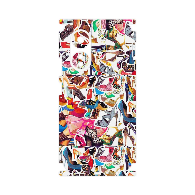 برچسب پوششی ماهوت مدل Collage of High heel Shoes-FullSkin مناسب برای گوشی موبایل اپو A58 4G