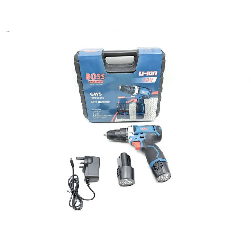 دریل پیچ گوشتی شارژی باس مدل 18