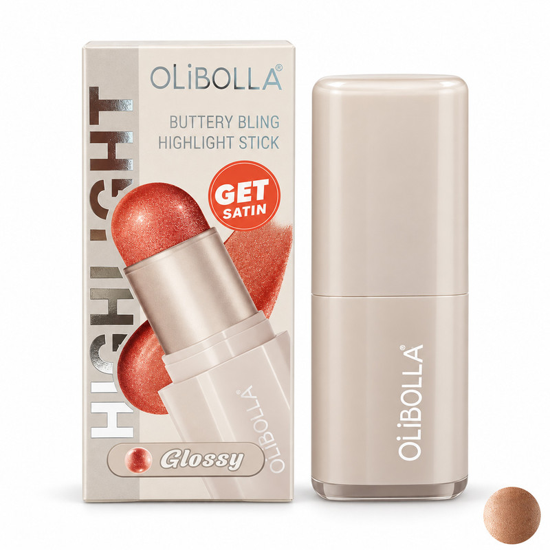 هایلایتر اولیبولا مدل Glossy شماره 04 رنگ طلایی