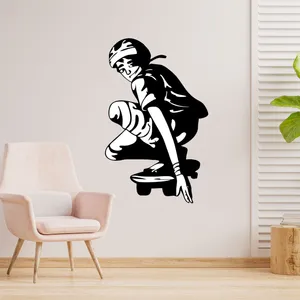 دیوارکوب طرح پسر بچه و اسکیت بورد مدل A1433-1220