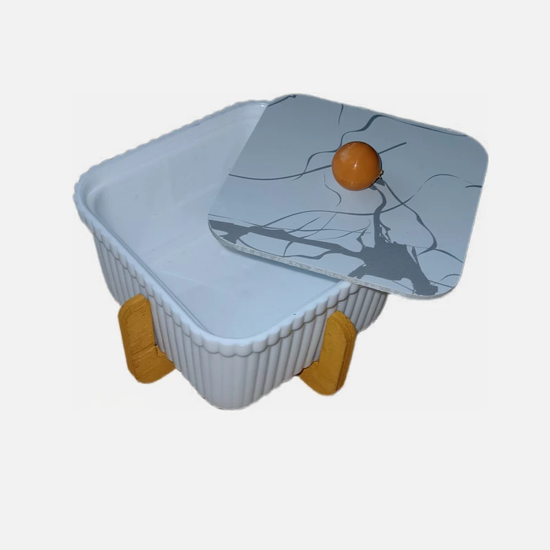 عکس شماره 2 : قندان مدل پایه چوبی