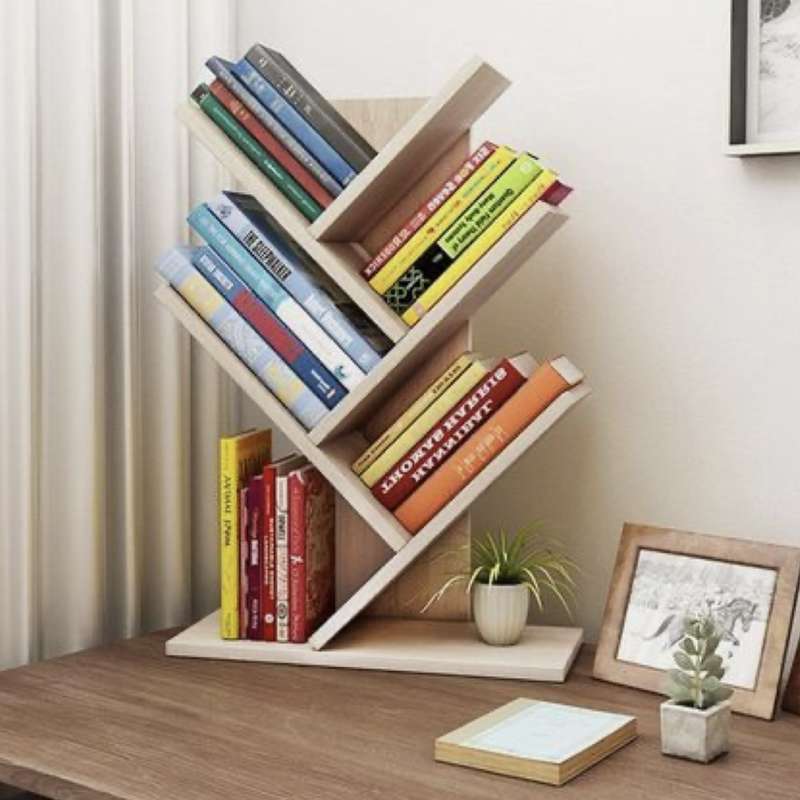 کتابخانه رومیزی مدل درختی