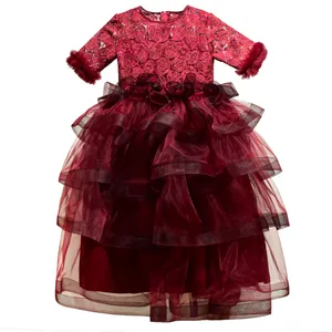 پیراهن دخترانه مدل ژاکلین کد 01