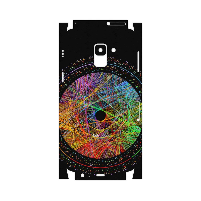 برچسب پوششی ماهوت مدل Mathematical Geometric Shape 2-FullSkin مناسب برای گوشی موبایل سامسونگ Galaxy A8 2018