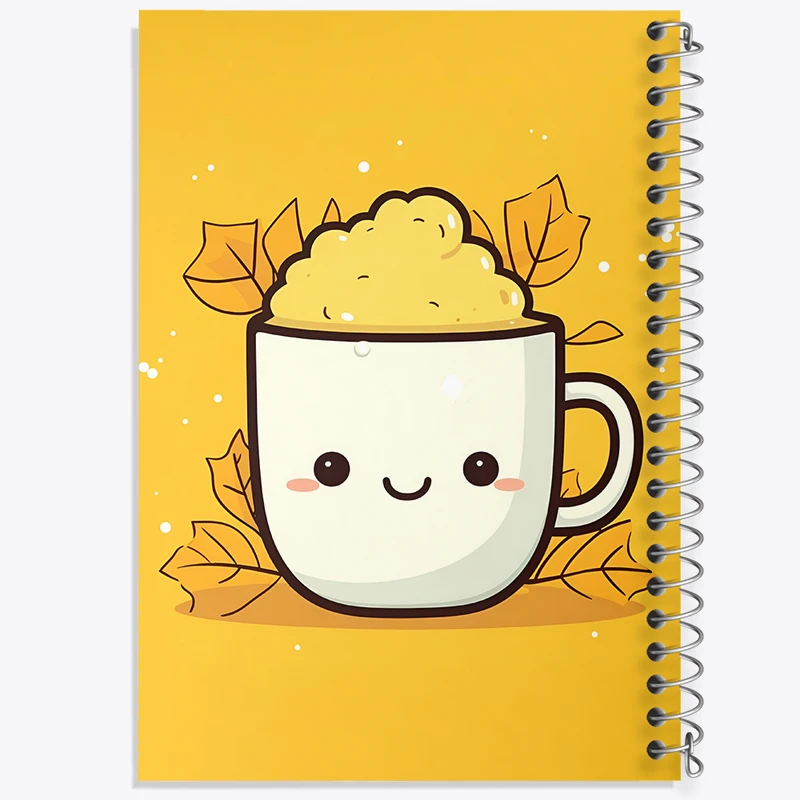 دفتر نقاشی 50 برگ خندالو طرح فنجان کیوت کد F7296