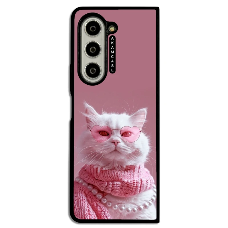 کاور آکام مدل AMC-WSGZFOLD5-CATS-45 مناسب برای گوشی موبایل سامسونگ Galaxy Z Fold 5