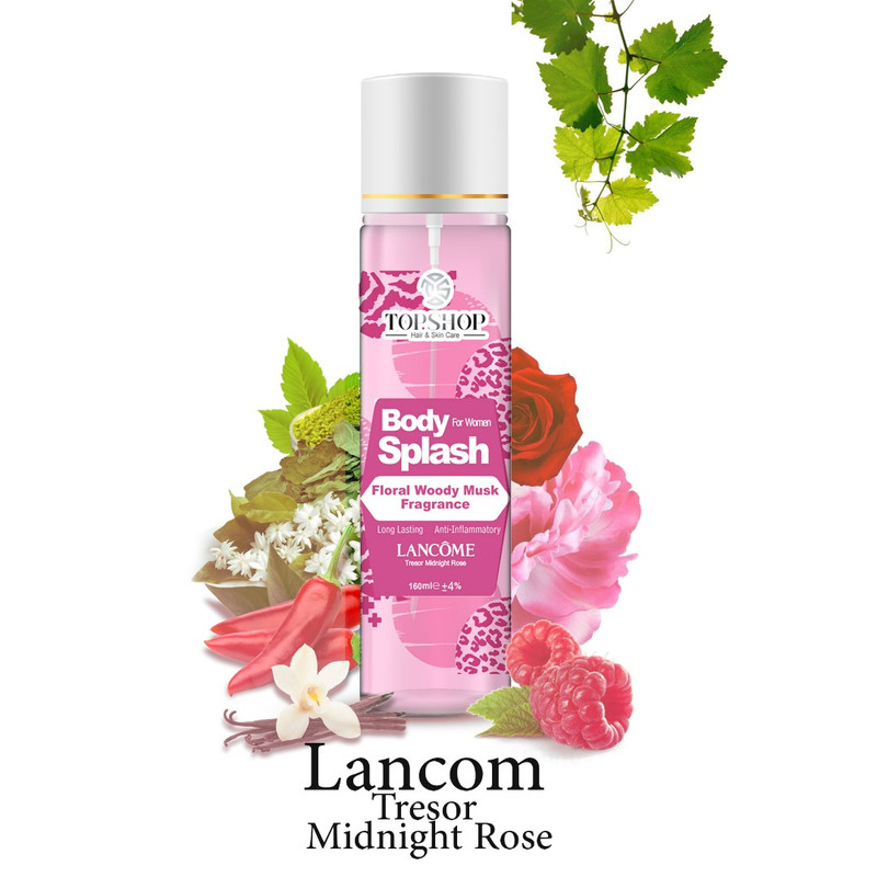 بادی اسپلش زنانه تاپ شاپ مدل LANCOME Midnight Rose حجم 160 میلی لیتر