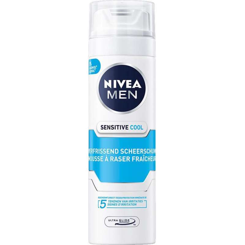فوم اصلاح نیوآ مدل Sensitive Cool حجم 200 میلی لیتر