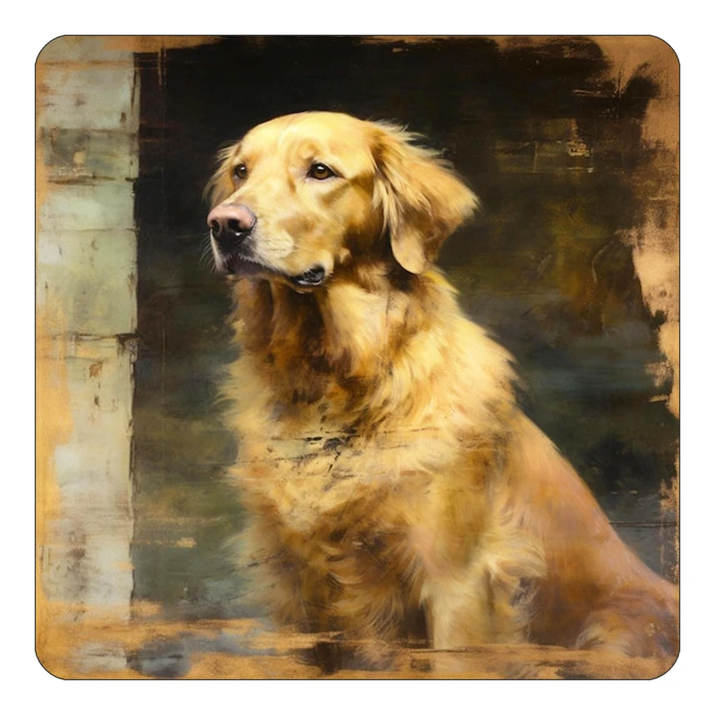 مگنت کاکتی طرح نقاشی رنگ روغن مدل mp71738