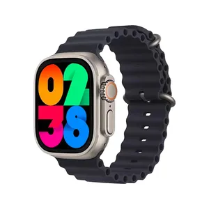 ساعت هوشمند بلک تایم مدل GX9 ULTRA 2 دارای قابلیت های صفحه نمایش رنگی و لمسی، کنترل موسیقی، بند سیلیکون 