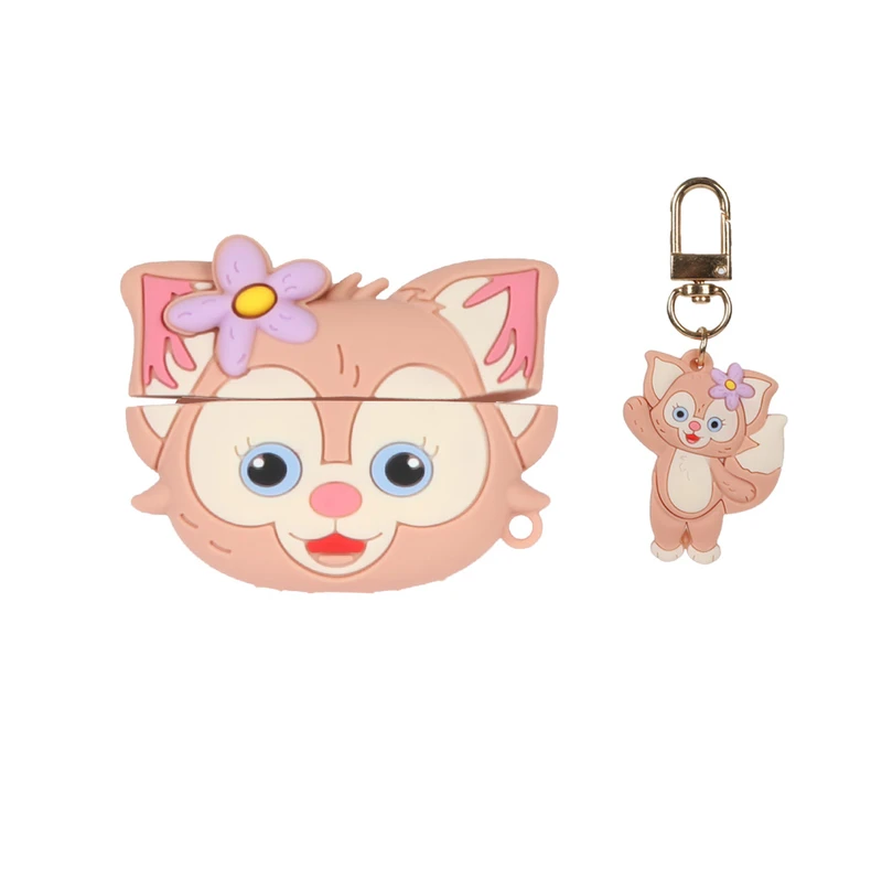 کاور مدل گربه مناسب برای کیس اپل Airpod pro 2 / Airpod pro به همراه آویز