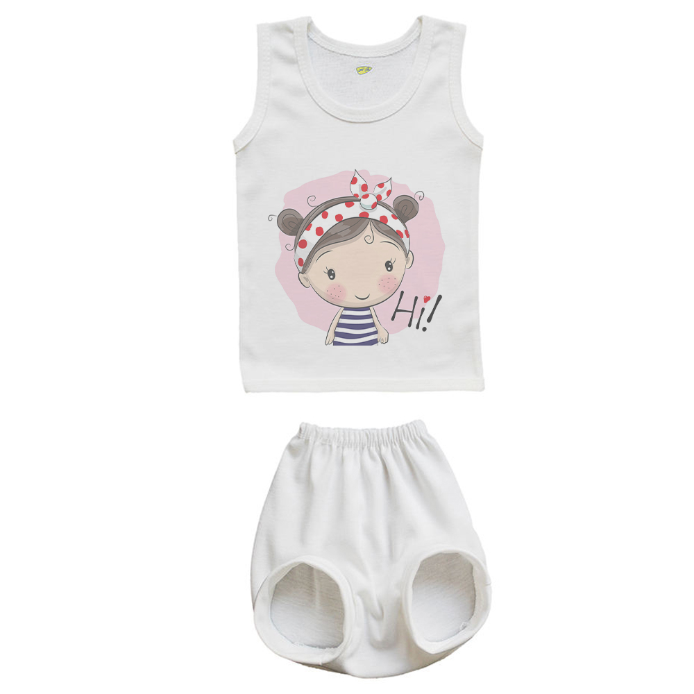 ست تاپ و شورت نوزادی کارانس مدل SS-269