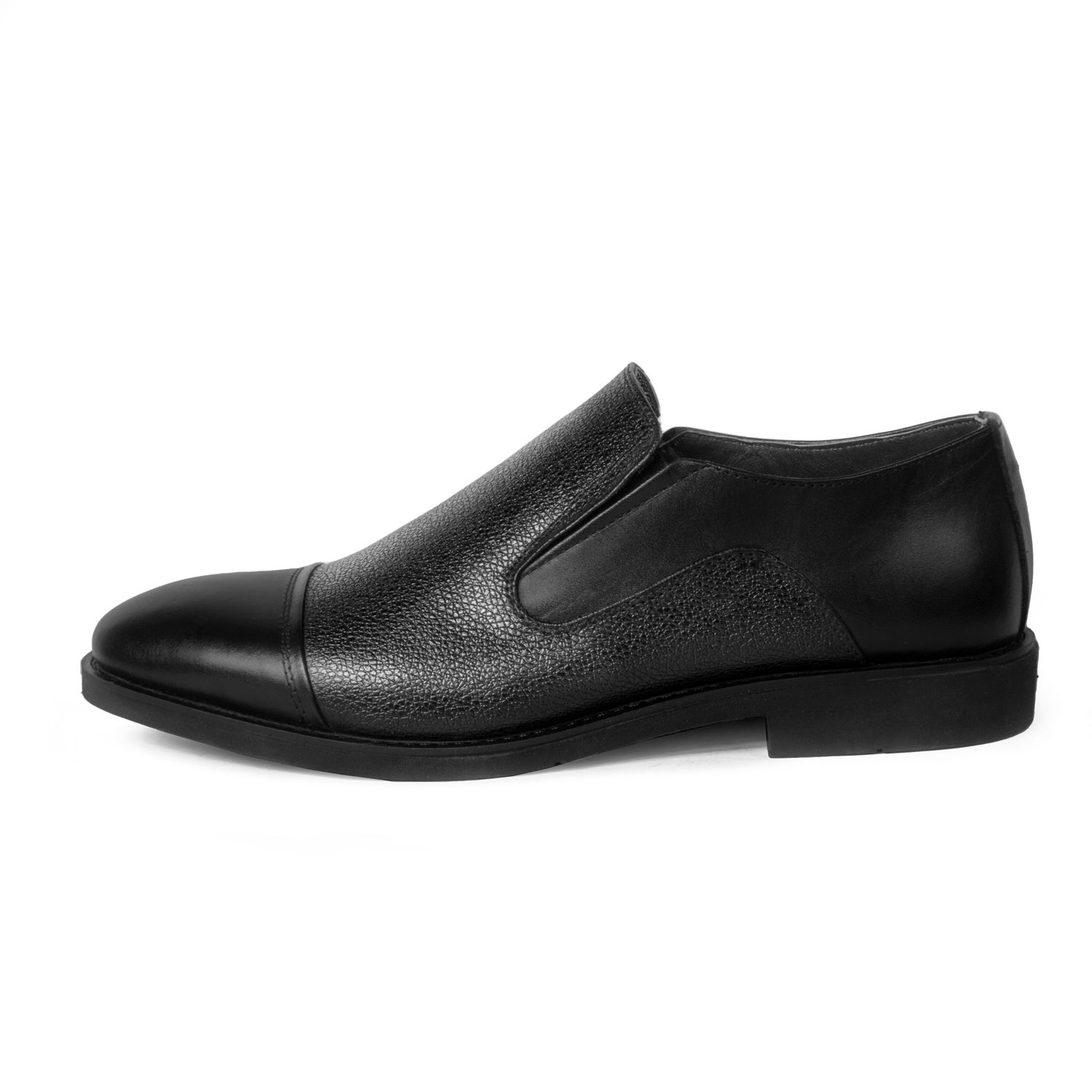 کفش مردانه چرم عطارد مدل چرم طبیعی کد SH79 -  - 1
