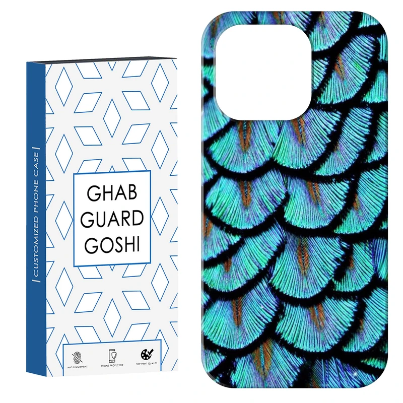 کاور قاب گارد گوشی طرح پولکی کد Dimo-781 مناسب برای گوشی موبایل اپل IPHONE 15 PRO MAX   