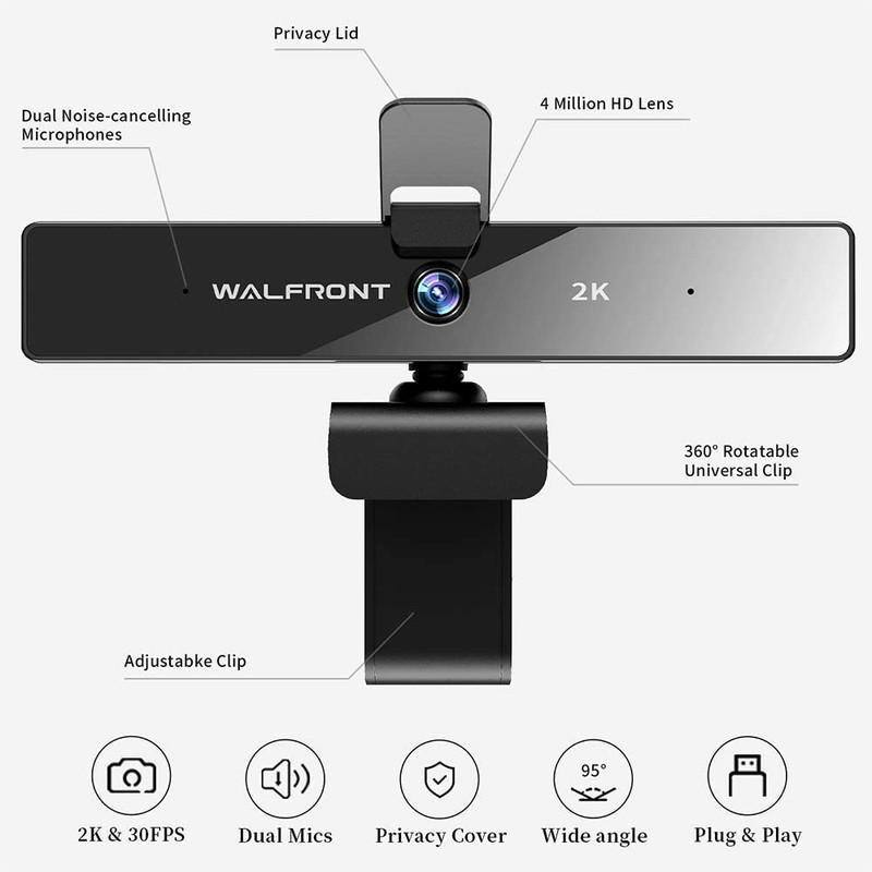 وب کم وال فرونت مدل 2K Streaming