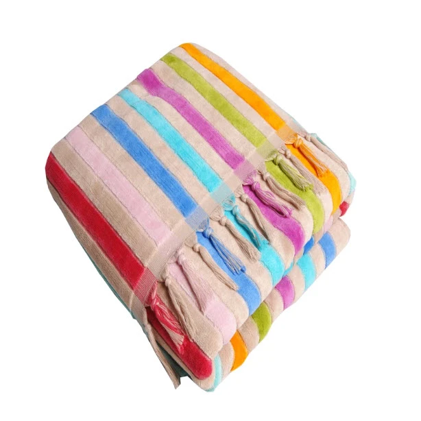 حوله حمام مدل کارنا کد 012 سایز 90x150 سانتی متر