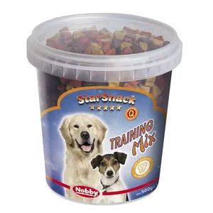 غذای تشویقی سگ نوبی مدل training starsnack mix وزن 500 گرم