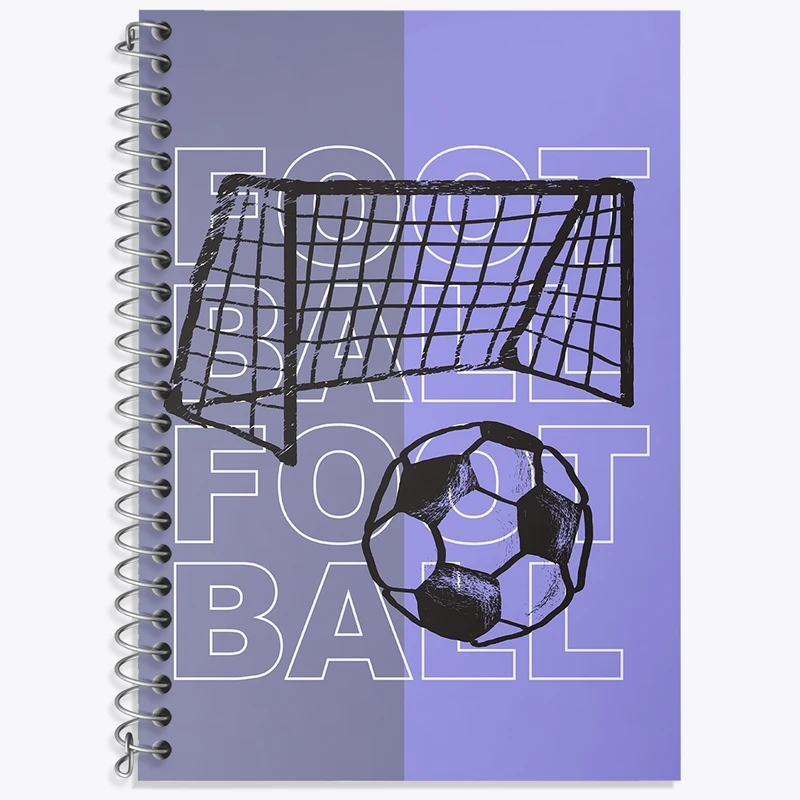 دفتر لغت 50 برگ خندالو طرح فوتبال کد N937