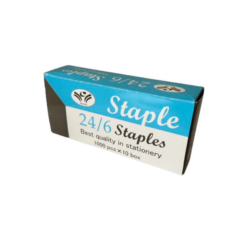 سوزن منگنه استپلس مدل SH سایز 24/6 بسته 10000 عددی