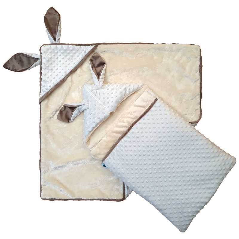 سرویس خواب نوزاد طرح حبابی مجموعه 2 عددی