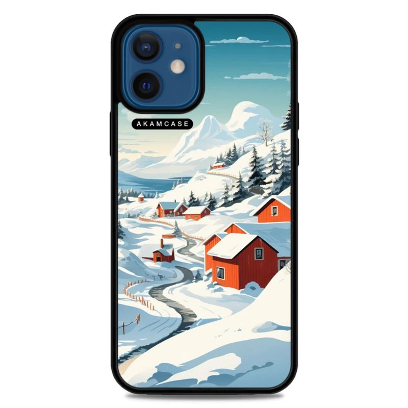 کاور آکام مدل AMC-WA12M-WINTER-17 مناسب برای گوشی موبایل اپل iPhone 12 Mini