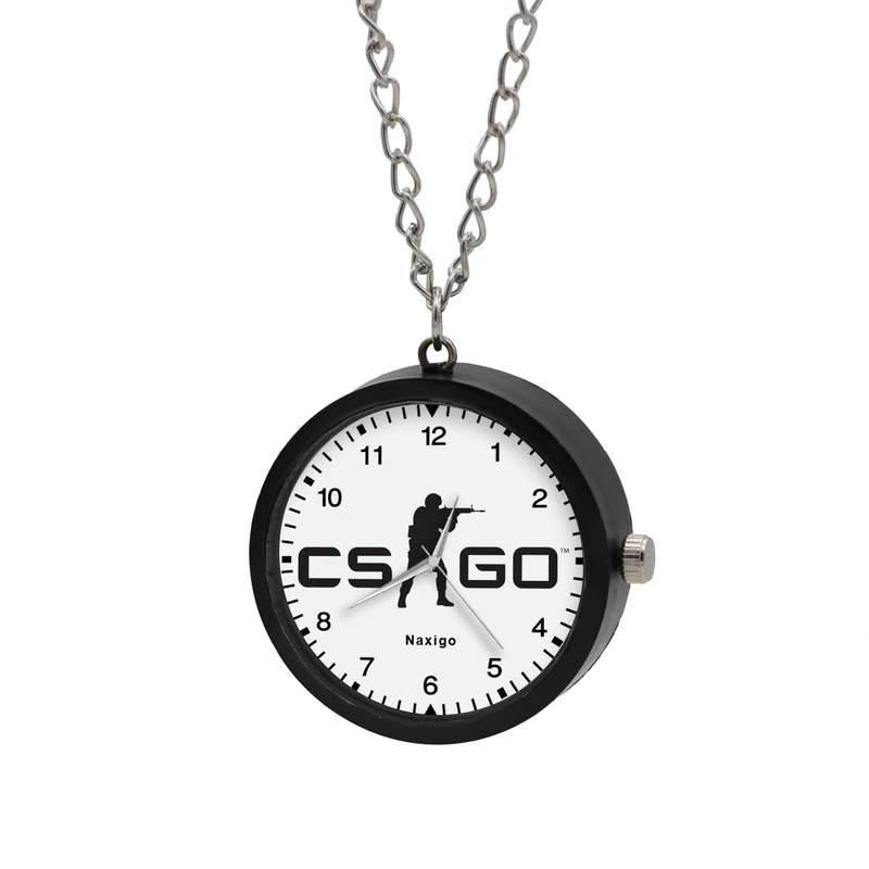 ساعت گردنبندی عقربه ای ناکسیگو مدل Counter Strike Global Offensive کد NF13551 ساعت گردنبندی عقربه ای ناکسیگو مدل Counter Strike Global Offensive کد NF13551