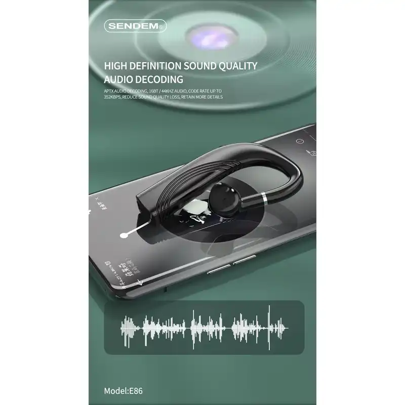 هدست بلوتوثی سندم مدل E86