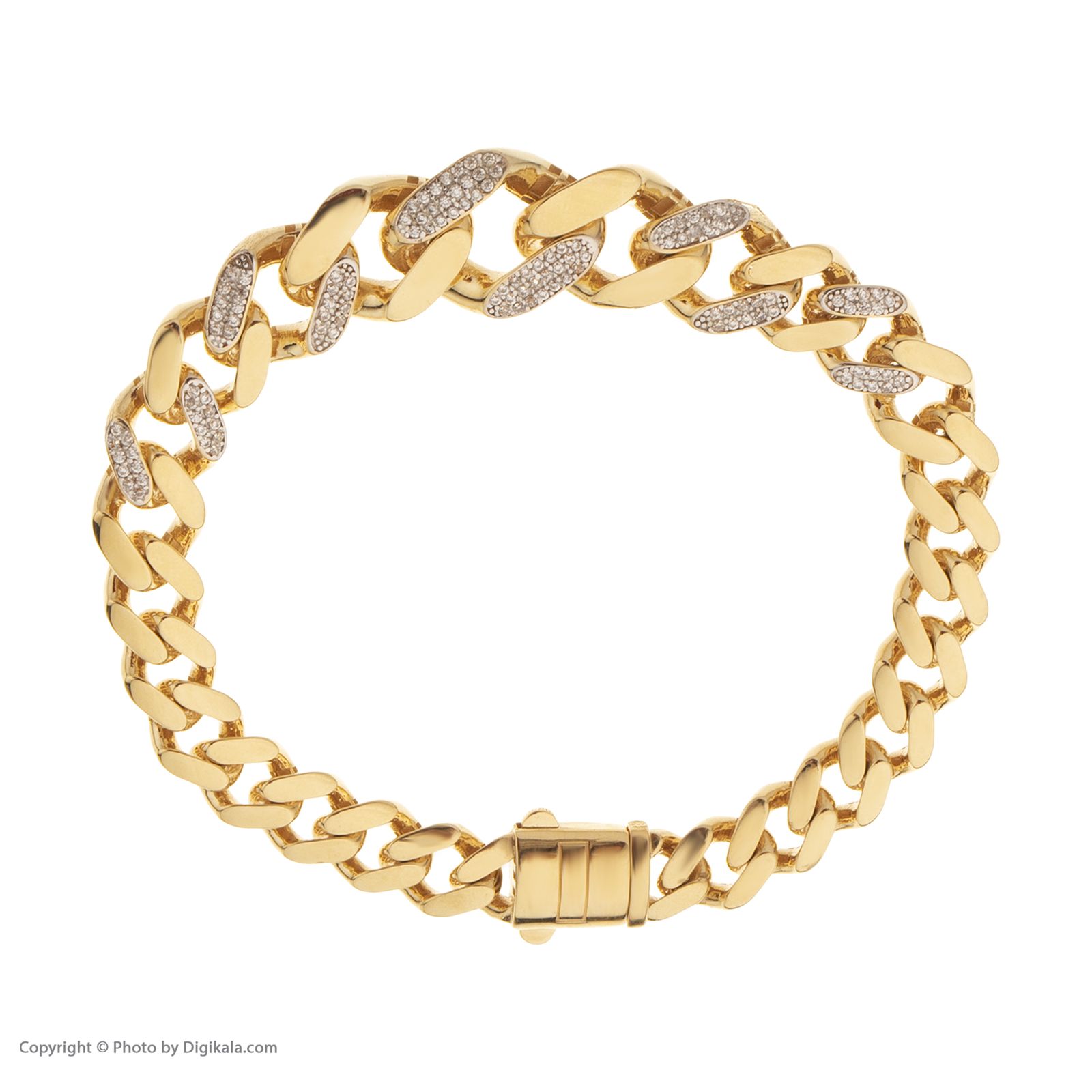 دستبند طلا 18 عیار زنانه مایا ماهک مدل MB1197 -  - 3