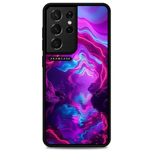 AKAM AMC-WSGS21U-NEON-14 Cover For Samsung Galaxy S21 Ultra