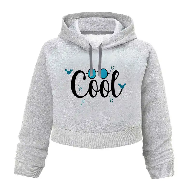 هودی کراپ  زنانه مدل K45 T