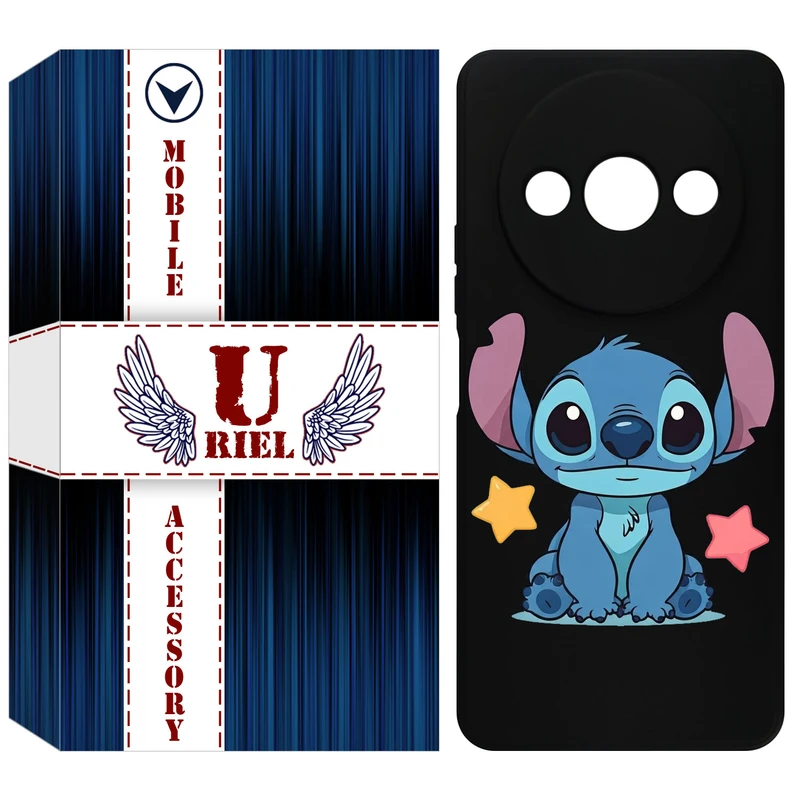 کاور یوریل قاب مدل KSH کد 70 طرح استیچ مناسب برای گوشی موبایل شیائومی Redmi A3 / A3x