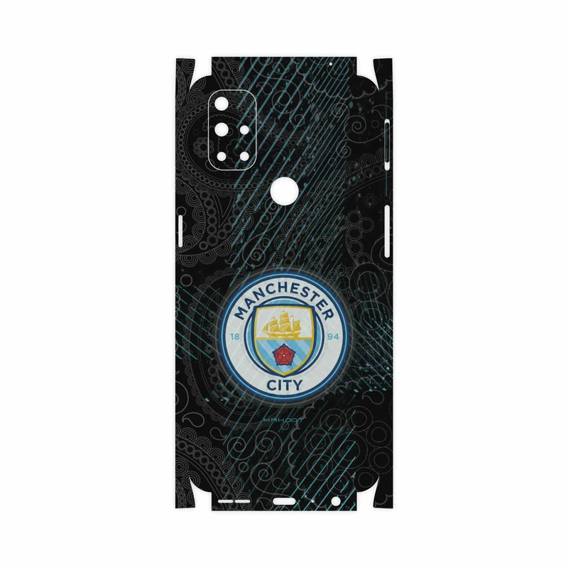 برچسب پوششی ماهوت مدل Manchester-City-FullSkin مناسب برای گوشی موبایل وان پلاس Nord N10 5G
