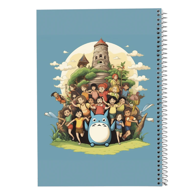 دفتر نت موسیقی 50 برگ مدوپد مدل Ghibli کد DF2495