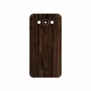 MAHOOT Dark Walnut Wood Cover Sticker for Samsung Galaxy E7