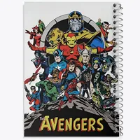دفتر نقاشی 50 برگ خندالو طرح مارول (Marvel) کد N5727