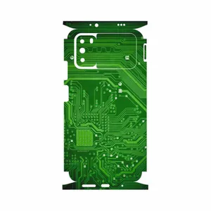 MAHOOT Green Printed Circuit Board-FullSkin Cover Sticker for Xiaomi Poco M3