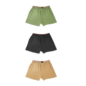 شورت پادار مردانه مدل دکمه‌دار بسته 3 عددی