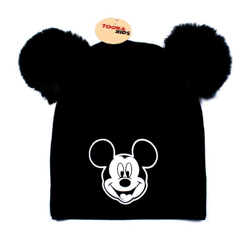 کلاه بچگانه مدل دو پوم طرح میکی موس