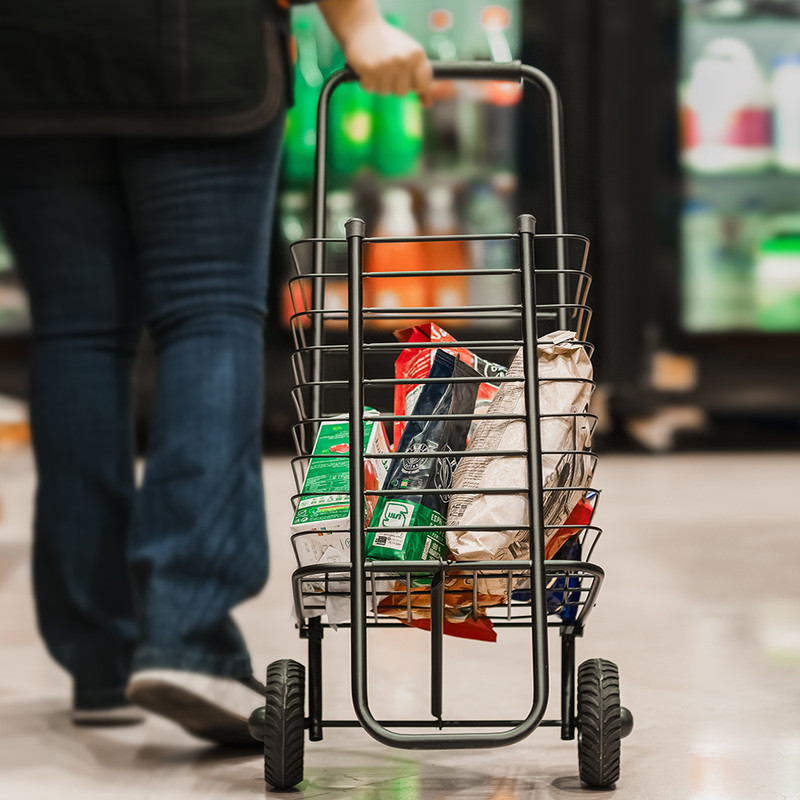 چرخ خرید مدل تاشو