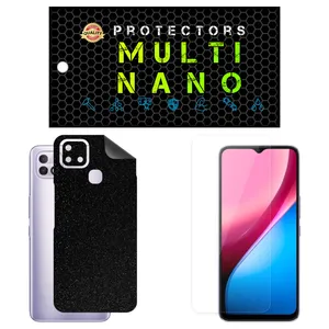 Multi Nano X-SFG Screen Protector For Infinix Hot 10i with back skin