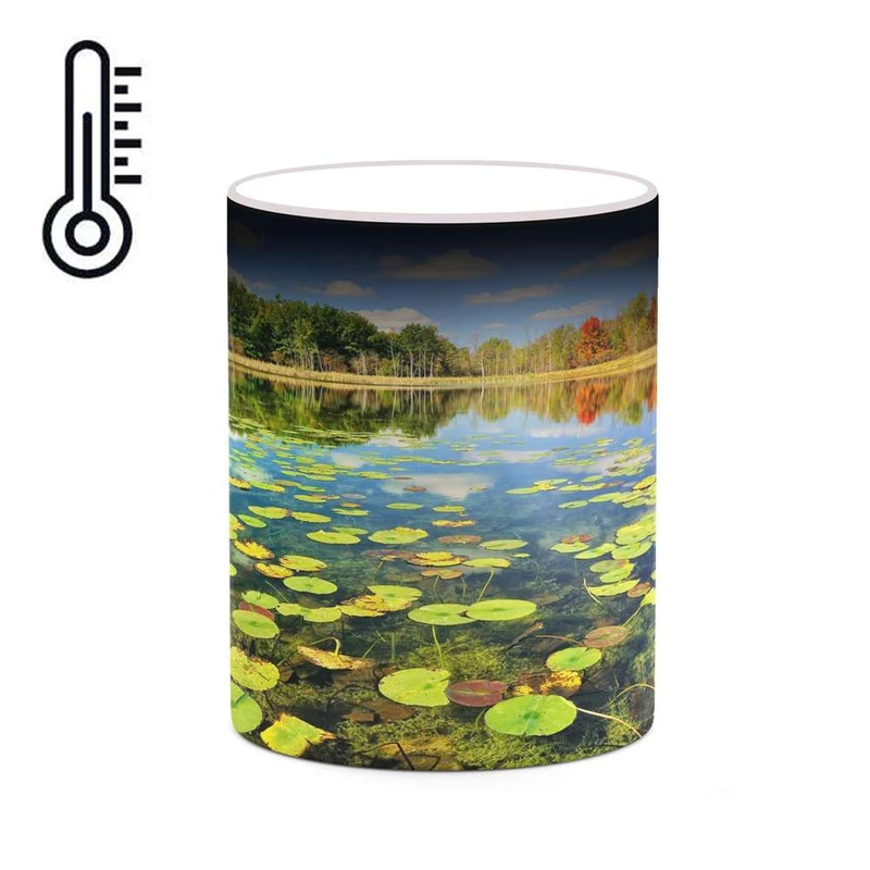 ماگ حرارتی کاکتی مدل منظره کد mgh18297