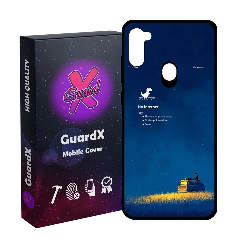 کاور گارد ایکس طرح No Internet مدل 10945 مناسب برای گوشی موبایل سامسونگ Galaxy A11/M11