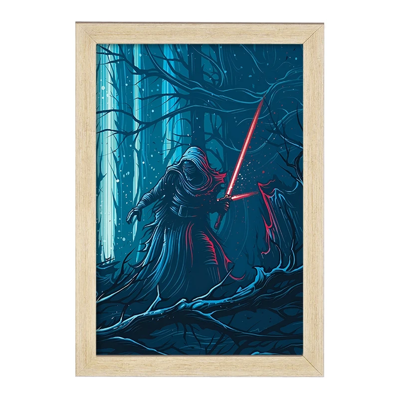 تابلو خندالو مدل جنگ ستارگان کد F4283