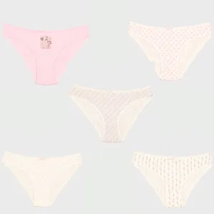 شورت زنانه مدل HSN-11090-151 مجموعه 5 عددی